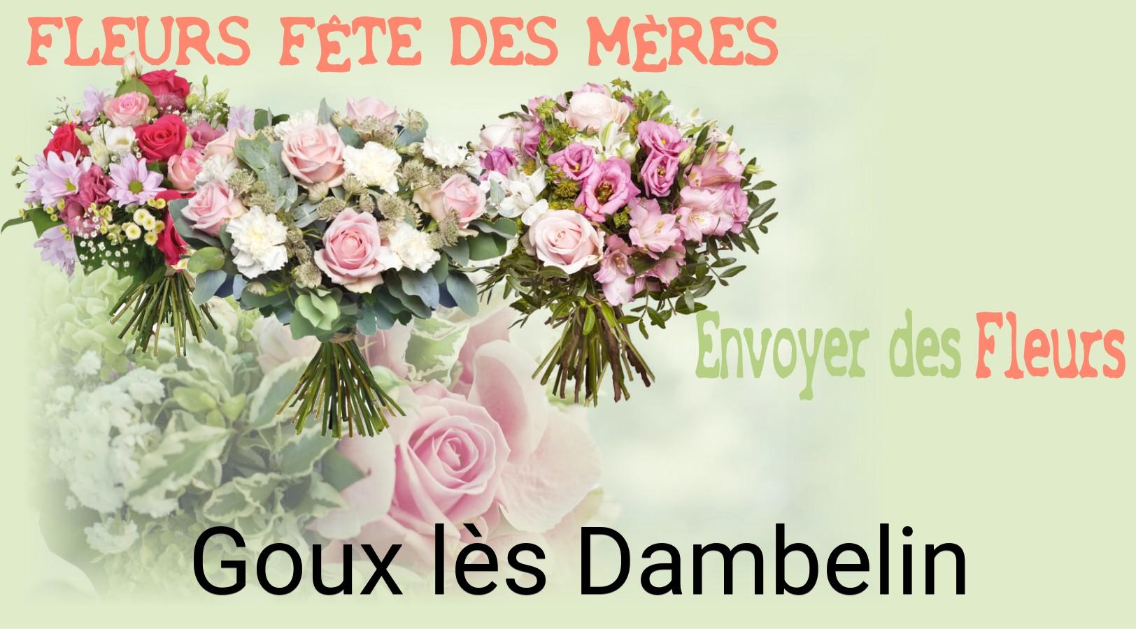 Bouquet de Fête des Mères livré à Goux-lès-Dambelin